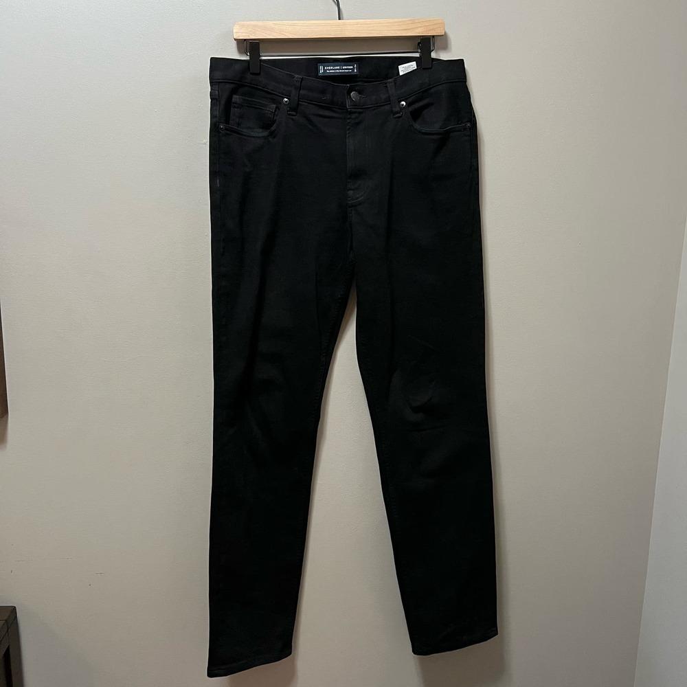 Everlane Uniform The Athletic 4-Way Stretch Organic Jean‎ size 33 x 34